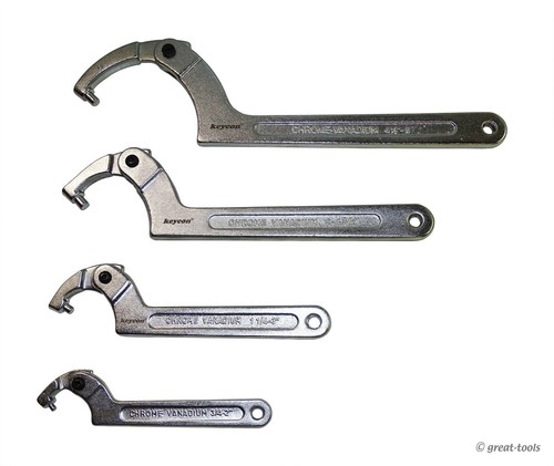 Pin spanner wrench - spanner, –