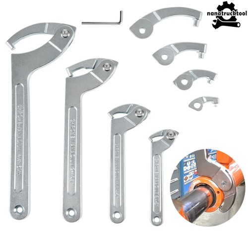 Adjustable spanner hook - adjustable,