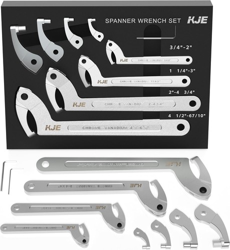 10pcs adjustable pin spanner - adjustable,
